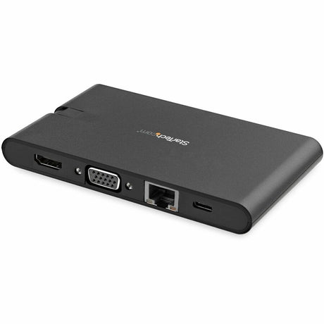 StarTech.com USB C Multiport Adapter - USB Type-C Mini Dock with HDMI 4K or VGA Video - 100W PD Passthrough, 3x USB 3.0, GbE, SD & MicroSD