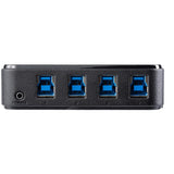 StarTech.com 4X4 USB 3.0 Peripheral Sharing Switch - USB Switch for Mac / Windows / Linux - 4 Port USB 3.0 Switch - USB A/B Switch