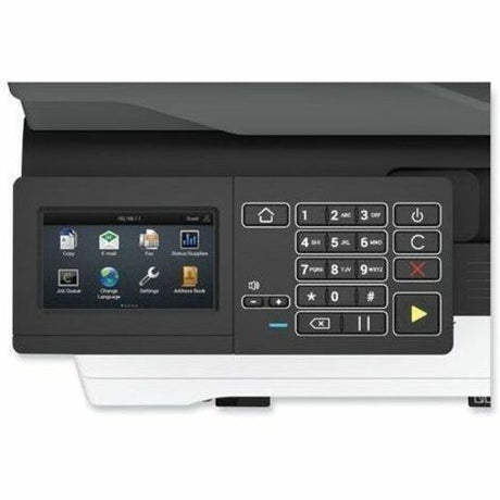 Lexmark CX622ade Laser Multifunction Printer-Color-Copier/Fax/Scanner-40 ppm Mono/Color Print-2400x600 Print-Automatic Duplex Print-100000 Pages Monthly-251 sheets Input-Color Scanner-1200 Optical Scan-Color Fax-Gigabit Ethernet