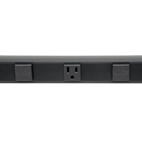 Eaton Tripp Lite Series 4-Outlet Power Strip, Right-Angle NEMA 5-15R - 15A, 120V, 6 ft. (1.83 m) Cord, Right-Angle 5-15P Plug, 24 in.