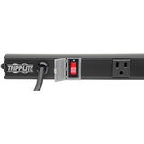 Eaton Tripp Lite Series 4-Outlet Power Strip, Right-Angle NEMA 5-15R - 15A, 120V, 6 ft. (1.83 m) Cord, Right-Angle 5-15P Plug, 24 in.