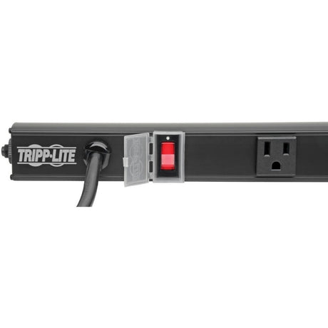 Eaton Tripp Lite Series 4-Outlet Power Strip, Right-Angle NEMA 5-15R - 15A, 120V, 6 ft. (1.83 m) Cord, Right-Angle 5-15P Plug, 24 in.