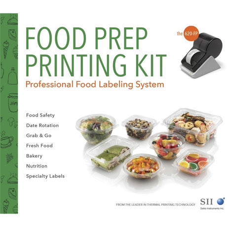 Seiko SLP 620 Direct Thermal Printer with NetsPG Food Prep Software