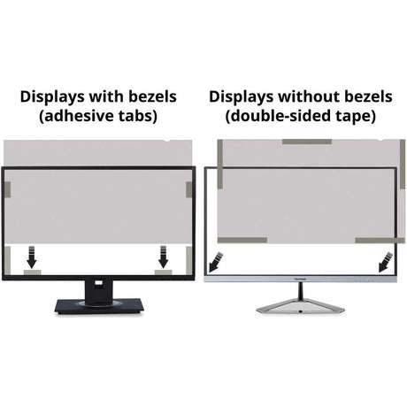 ViewSonic 23.8" Privacy Filter Screen Protector for Widescreen (16:9) LCD Monitor Lightweight Anti-glare and Anti-scratch, Black. 20 screen protectors per master pack.