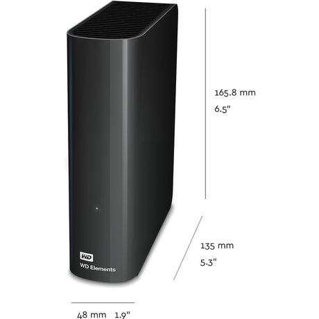 8TB ELEMENTS BLACK