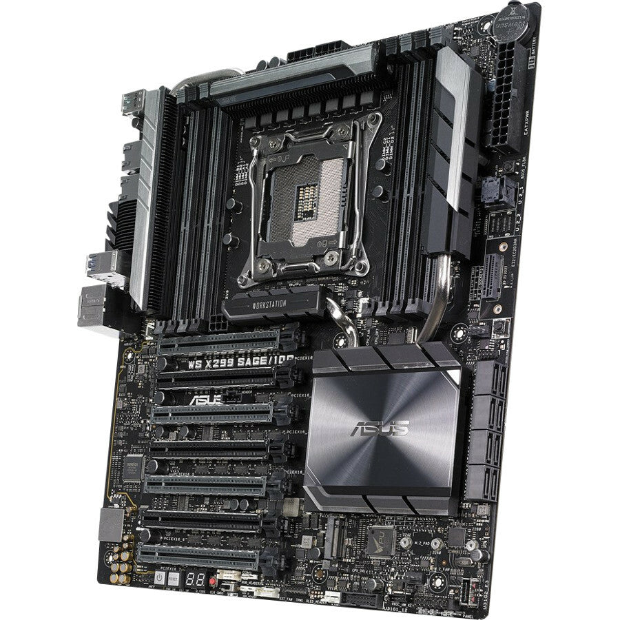 Asus WS X299 SAGE/10G Workstation Motherboard - Intel X299 Chipset - Socket R4 LGA-2066 - Intel Optane Memory Ready - SSI CEB