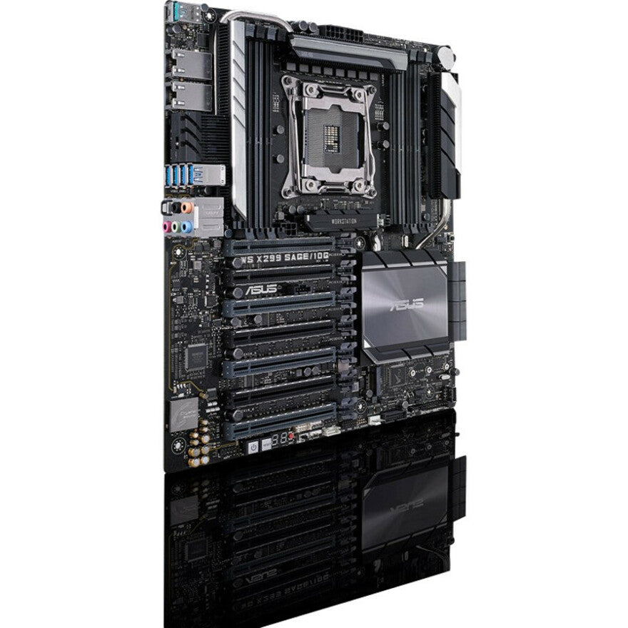 Asus WS X299 SAGE/10G Workstation Motherboard - Intel X299 Chipset - Socket R4 LGA-2066 - Intel Optane Memory Ready - SSI CEB