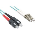 Axiom LC/SC Multimode Duplex OM4 50/125 Fiber Optic Cable 5m - TAA Compliant