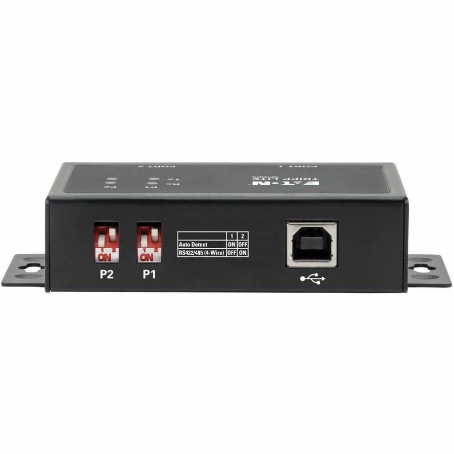 Eaton Tripp Lite Series 2-Port RS-422/RS-485 USB to Serial FTDI Adapter with COM Retention (USB-B to DB9 F/M)