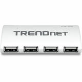 TRENDnet 7-Port USB 2.0 Hub, TU2-700, 7 x USB 2.0 Ports, Backwards Compatible with USB 1.1, Compatible with Windows and macOS, NDAA Compliant