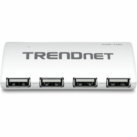 TRENDnet 7-Port USB 2.0 Hub, TU2-700, 7 x USB 2.0 Ports, Backwards Compatible with USB 1.1, Compatible with Windows and macOS, NDAA Compliant