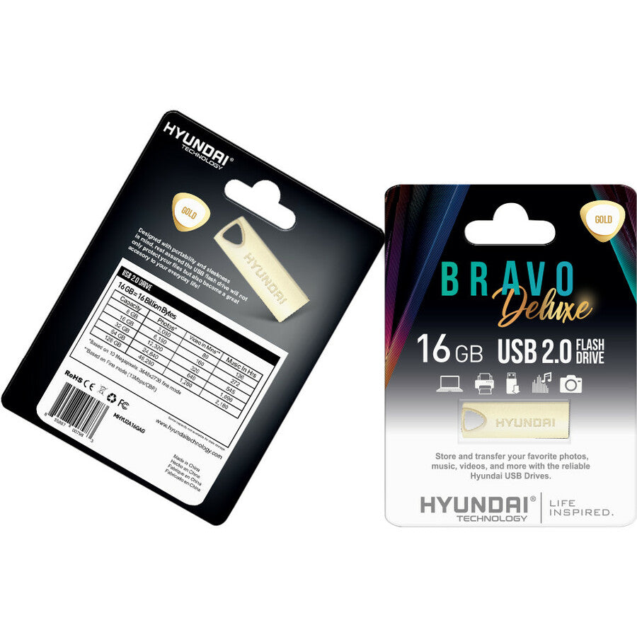 10PK 16GB BRAVO DELUXE USB 2.0