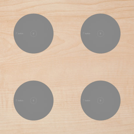 Belkin BoostUp Wireless Charging Spot (Recessed/Hidden Installation) 4-Pack