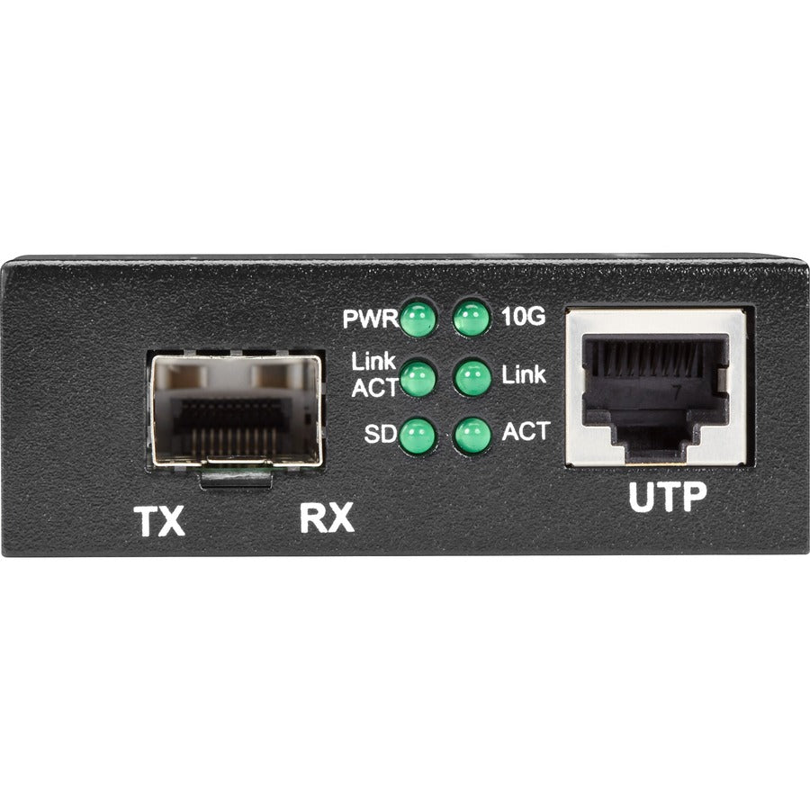 Black Box 10GBASE-TX to 10GBASE-FX Media Converter