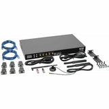 Eaton Tripp Lite Series 16-Port Console Server, USB Ports (2) - 4G LTE, Dual GbE NIC, 16Gb Flash, SD Card, Wi-Fi, Desktop/1U Rack, TAA