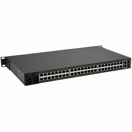 Eaton Tripp Lite Series 48-Port Console Server, USB Ports (2) - Dual GbE NIC, 16 Gb Flash, SD Card, Desktop/1U Rack, TAA