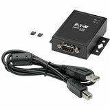 Eaton Tripp Lite Series 1-Port RS-422/RS-485 USB to Serial FTDI Adapter with COM Retention (USB-B to DB9 F/M)