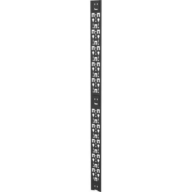 Vertiv VR 42U 4" Wide PDU/Cable Management Bracket Black
