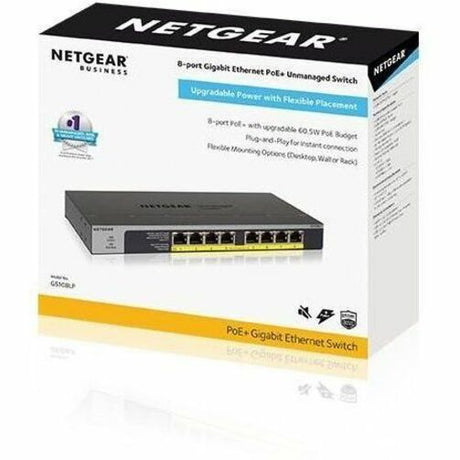 8PORT GIGABIT ETHERNET POE+