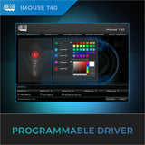 Adesso iMouse T40 Wireless Programmable Ergonomic Trackball Mouse