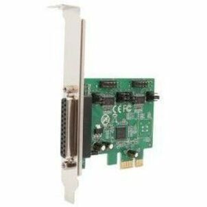 SYBA Multimedia 2 Port DB9 Serial and 1 Port DB25 Parallel Printer PCI-Express 2.0 x1 Combo Card - SI-PEX50103
