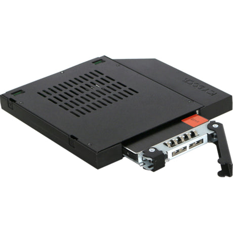 Icy Dock ToughArmor MB411SPO-1B Drive Bay Adapter for 5.25" - Serial ATA/600 Host Interface Internal - Black