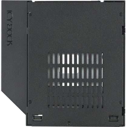 Icy Dock ToughArmor MB411SPO-1B Drive Bay Adapter for 5.25" - Serial ATA/600 Host Interface Internal - Black