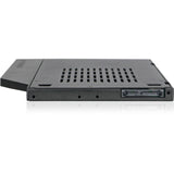 Icy Dock ToughArmor MB411SPO-2B Drive Bay Adapter for 5.25" - Serial ATA/600 Host Interface Internal - Black