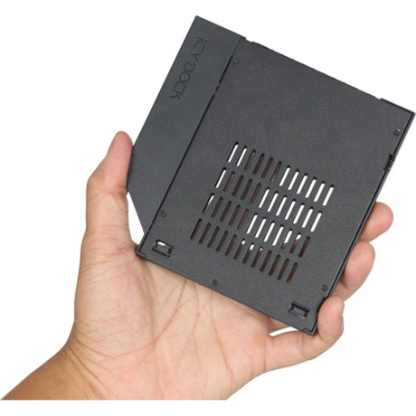 Icy Dock ToughArmor MB411SPO-2B Drive Bay Adapter for 5.25" - Serial ATA/600 Host Interface Internal - Black