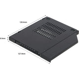 Icy Dock ToughArmor MB411SPO-2B Drive Bay Adapter for 5.25" - Serial ATA/600 Host Interface Internal - Black
