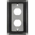 Eaton Tripp Lite Series 2-Port Single Gang Faceplate, Stainless Steel, Industrial Grade, IP44, TAA