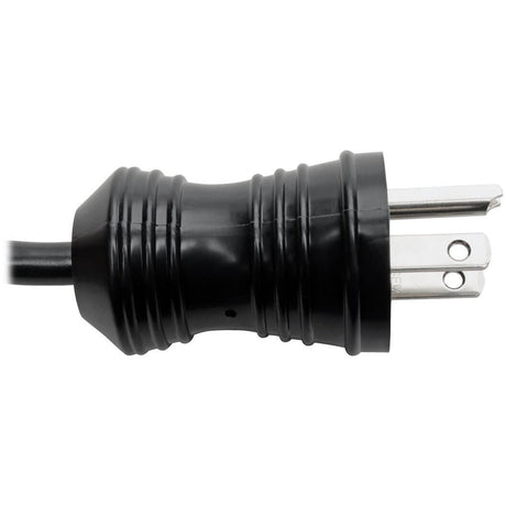 Eaton Tripp Lite Series Hospital-Grade Power Cord, NEMA 5-15P to Locking IEC C13 - Green Dot, 10A, 125V, 18 AWG, 10 ft. (3.05 m), Black