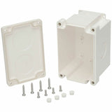 Eaton Tripp Lite Series Waterproof Electrical Junction Box - Surface Mount, Industrial, Single Gang, IP68, TAA, 2 Cutouts