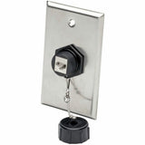 Eaton Tripp Lite Series Keystone Jack Cat6/Cat5e, RJ45, Shielded, Dust Cap, Industrial - 110 Punch Down, IP68, TAA