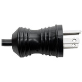 Eaton Tripp Lite Series Hospital-Grade Power Cord, NEMA 5-15P to Locking IEC C13 - Green Dot, 10A, 125V, 18 AWG, 6 ft. (1.83 m), Black