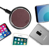 BROWN SMARTPHONE CHARGER PAD