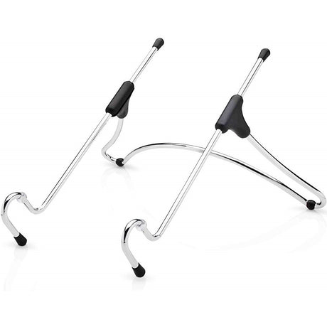 OCTOO Uptable Adjustable and Ergonomic Laptop Stand, Chrome