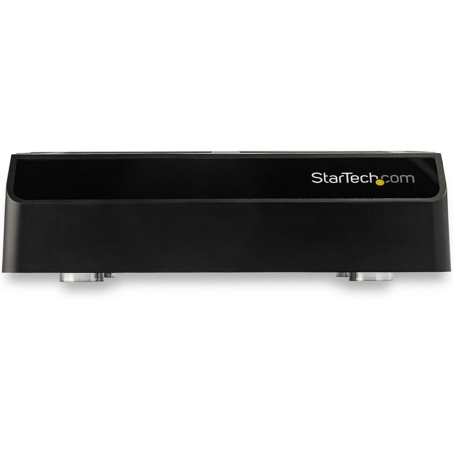 StarTech.com 4-Bay USB 3.1 to SATA Hard Drive Docking Station, 2.5/3.5" SATA III (6Gbps) SSD/HDD Dock, 10Gbps Top Loading Drive Bay