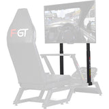 MATTE BLACK MONITOR STAND FOR