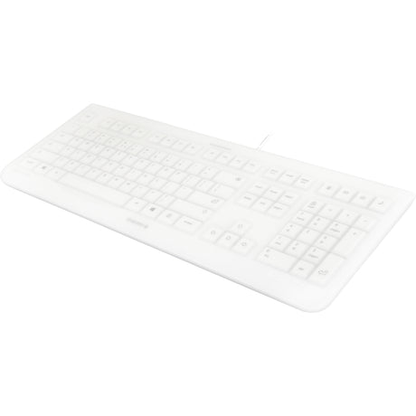 CHERRY WHITE EZCLEAN Wired Covered Cleanable Keyboard