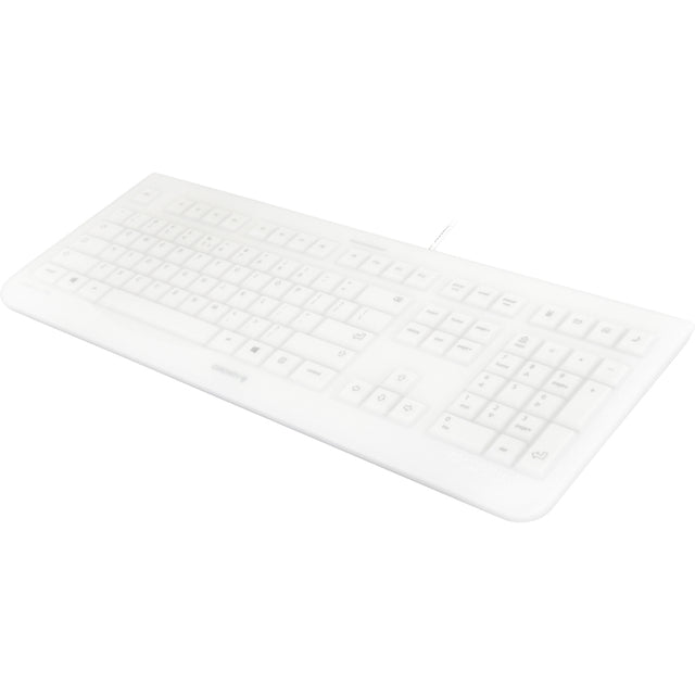 CHERRY WHITE EZCLEAN Wired Covered Cleanable Keyboard