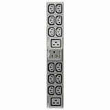 Eaton 5.8kW 208/120V 3PH Monitored PDU - LX Interface, Gigabit, 45 Outlets, L21-20P Input, LCD, 1.8 m Cord, 0U 1.8 m Height, TAA