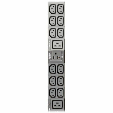 Eaton 5.8kW 208/120V 3PH Monitored PDU - LX Interface, Gigabit, 45 Outlets, L21-20P Input, LCD, 1.8 m Cord, 0U 1.8 m Height, TAA