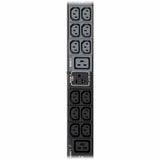 Eaton 5.8kW 208/120V 3PH Monitored PDU - LX Interface, Gigabit, 45 Outlets, L21-20P Input, LCD, 1.8 m Cord, 0U 1.8 m Height, TAA
