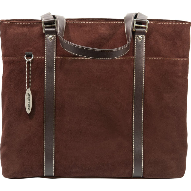 Mobile Edge Chocolate Suede Tote Case
