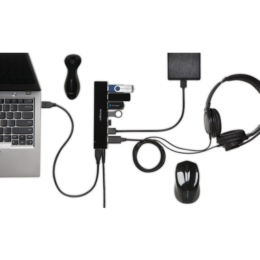 USB 3.0 7PORT HUB WITH CHARGING