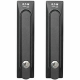 Eaton Tripp Lite Series SmartRack Replacement Lock for Server Rack Cabinets, Front and Rear Doors, 2 Keys, Version 3