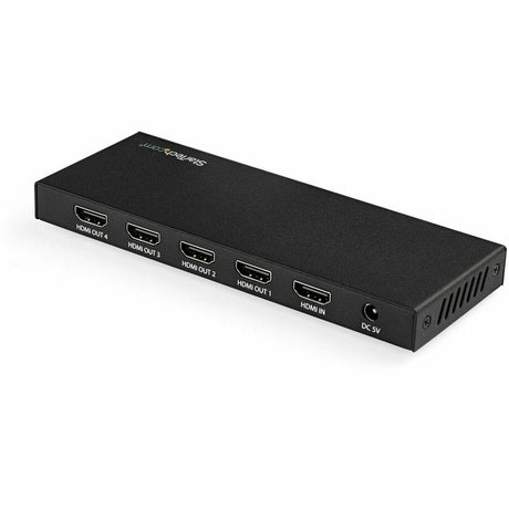 StarTech.com 4 Port HDMI Splitter - 4K 60Hz - 1x4 Way HDMI 2.0 Splitter - HDR - ST124HD202