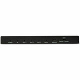 StarTech.com 4 Port HDMI Splitter - 4K 60Hz - 1x4 Way HDMI 2.0 Splitter - HDR - ST124HD202