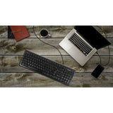 Macally Black 104 Key Full Size USB Keyboard for Mac